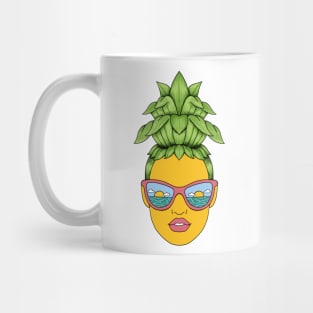 Pineapple girl Mug